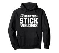 King of the Stick Welders Pullover Hoodie