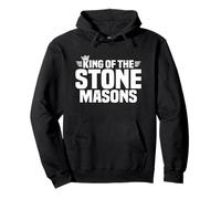 King of the Stone Masons Pullover Hoodie