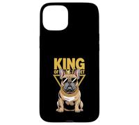 King Of The Street French Bulldog Attitude Case for iPhone 15 Plus