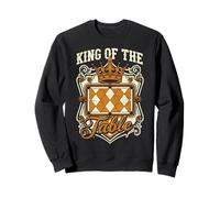 King of the Table Billiards Pool Player 8-Ball Snooker Sweatshirt