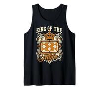 King of The Table Billiards Pool Player 8-Ball Snooker Tank Top