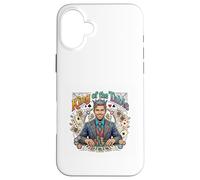 King Of The Table Poker Champion Style Case for iPhone 16 Plus
