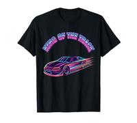 King of The Track Presidents Weekend Synthwave Rac T-Shirt