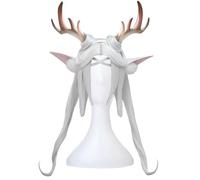 King of the Valor with Antlers Cosplay Anime Cosplay Wig Synthetic Wigs Girl Women Men Wigs
