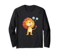 King of the Wild Meets the Whisper of a Dandelion Long Sleeve T-Shirt
