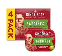 King Oscar in Extra Virgin Olive Oil Sardines, 15 Ounce