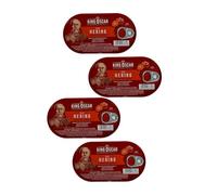 King Oscar RO Herring in Tomato Sauce with Oil Ready to Eat Healthy Tasty High Protein Seafood Poland Origin 160g Pack of 4