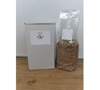 King Oyster Mushroom Spawn/Seed, 1Kg Heat Sealed Bag (Pleurotus eryngii), Foragers Table