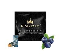King Palm Flavors Filter Tips - Berry Terps 25pk - Flavored Pre Rolled Tips Bulk - Corn Husk Pre Roll Filter Tip - Organic Rolling Paper Filter Tips - Terpene Infused Rolling Tips