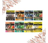 King Palm Flavoured Tips Pack, 16 Pieces, 8 Assorted Flavours, Pineapple, Watermelon, Mango, Blueberry, Banana, Mint, Lemon, Gelato | Squeeze and Pops Tips