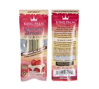 King Palm Mini Size Cones - 2 Rolls per Pack, 1 Pack - Preroll Cones - Natural Cones - Corn Shell Filters - Pre-Roll Cones - Pre-Roll Cone with Filter (Strawberry Shortcake)