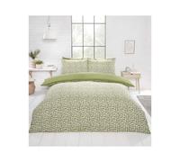 (King , Pebbles Geo Green) Bedding Quilt Duvet Cover Sets Single Double King