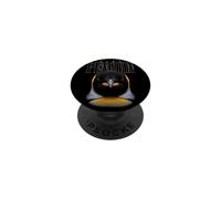 King Penguin Face Sea Bird Wildlife Nature Penguin PopSockets Adhesive PopGrip
