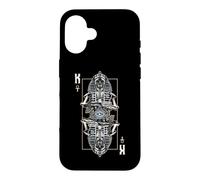 King Pharaoh Evil Egyptian Zombie Skull Astrology Tarot Card Case for iPhone 16