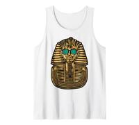 King Pharaoh Tutankhamun Sunglasses Egyptians Tank Top