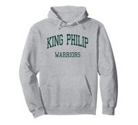 King Philip Regional High School HS Wrentham MA Retro Pullover Hoodie
