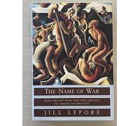 King Philip's War and the Origins of American Identity