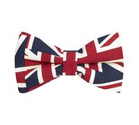 King & Priory Boys Union Jack Pre-Tied Bow Tie, Bowtie, Great Britain Pre-Tied Bow Tie