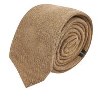 King & Priory Coffee Brown Woven Wool Tie coffee/brown