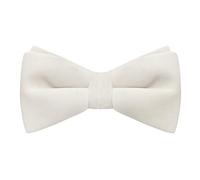 King & Priory Luxury Ivory Velvet Bow Tie