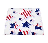 King & Priory USA Stars & Stripes Pocket Square, Mens Handkerchief, America Hanky