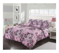 (King, Purple) Amelia Duvet Cover Set Bedding Quilt Cover Bed Set