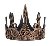 King - Royal Prince Tiara Headwear, Costume Accessories, Party Costume Headdress, Elegant Gold , Adjustable Medieval , Hallo Cosplay Accessories