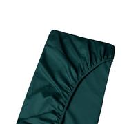 King Size Bottom Fitted Sheet - Long Staple 100% Egyptian 800-Thread-Count, 30cm/12" Deep Pockets, Breathable Sateen Weave Bottom Sheet - Teal Blue Colour