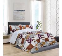 King Size Duvet Cover Sets 3 pcs - Soft Poly Cotton Blend Kingsize Duvet Cover Sets with Pillowcases for King Size Bedding - Eco-Friendly, Odor Resistant & Hypoallergenic Quilt Covers with Durability