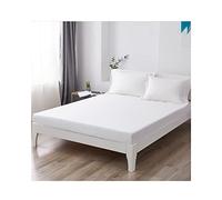 King Size Fitted Sheets Double,40S Cotton Bed Single Twin Full Queen Bottom Bed With 20Cm Deep Pocket Soft Breathable Bed Linen For Home Hotel 1 She