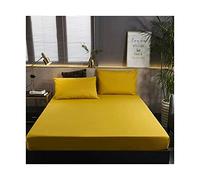 King Size Fitted Sheets Double,Bed Sheet Only/Twin 30Cm Deep Pocket Brushed Microfiber Single Bottom Sheet Soft And Cozy Easy Care Bed Sheet Full (C