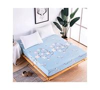 King Size Fitted Sheets Double,Bed Sheet Only/Twin 30Cm Deep Pocket Brushed Microfiber Single Bottom Sheet Soft And Cozy Easy Care Bed Sheet Full (C