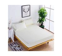 King Size Fitted Sheets Double,Bed Sheet Only/Twin 30Cm Deep Pocket Brushed Microfiber Single Bottom Sheet Soft And Cozy Easy Care Bed Sheet Full (C