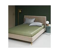 King Size Fitted Sheets Double,Satin Bed 100S Cotton Sateen Weave Bottom Bed With 30Cm Deep Pocket Single Twin Small Full Queen Bed Linen 1 Sheet Onl
