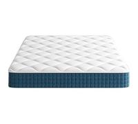 King Size Hybrid Mattress in a Box 15cm High Density Foam & Pocket Spring Motion Isolation Comfortable King Bed Mattress 190×190cm (75×75inch)