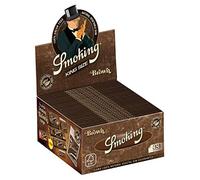 King Size Papers Smoking without chlorine Long Brown Pack of 50 Brown Kingsize 1 Box