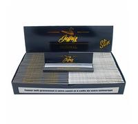 King Size Slim Rolling Papers | Jeffriz | White Natural Ultra Thin Slow Burning Paper 110mm | 50 Packs of 32 Sheets | Natural Gum Adhesive, Neutral Taste