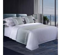 King Size Soft Green Bed Runner & Bedspread - Skin-friendly Bedding Protector, Elegant Home Bedroom Decor, 50x240cm For 1.8m Bed Grey 50x240cm(1.8m bed)