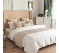 King Size Velvet Bed Runner for Foot of Bed DoubleSided Wave Pattern Bedspread Throw Elegant Bedding Decor Hotel Quality Towel Protector 45 x 240cm