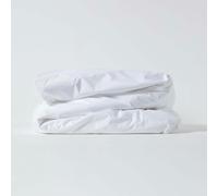 HOMESCAPES King Size Waterproof Duvet Protector Hypoallergenic Anti Dust Mite Washable Protector Oeko-Tex Certified Soft & Breathable with Zip Closure