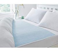 King Size Waterproof Mattress Protector Set - 100% Absorbent Bed Protector with 2 Reusable Washable Bed Pads (85x150 cm) - Soft Breathable Cotton Top - Incontinence, Potty Training & Spill Protection
