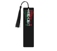 King Skull Mexico Flag Valentine's Day Gift Bookmark Couple Gift Graduatio