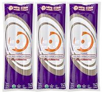 King Soba 3-Pack Gluten Free & Organic 100% Buckwheat Noodles 250g - 3 Servings Per Pack