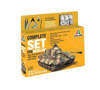King Tiger Tank 1:72 Plastic Model Kit Italeri