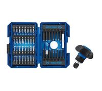 KING TONY 1048MR Cofre De Bits Con Ratchet Porta Bits Sin Mango for DIYers & Professionals, Designed for Repair and Installation tasks, 49 Pieces