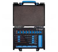 King Tony 11225SQE Set Pulleres De Esparragos 5 Pulleres 5 Adapteres 10 Guias for DIYers & Professionals, Ideal for Repair and Installation tasks