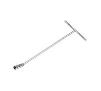 KING TONY 15661818 T-Type Alloy Steel Universal Spark Plug Socket with Magnet, 18 mm Size, 460 mm Length, Pack of 10