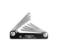 KING TONY 20308PR Set Wrenchs Torx T9-t40 for DIYers & Professionals, Designed for Repair and Installation tasks, 8 Pieces