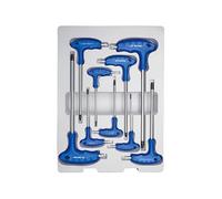 KING TONY 22309TR Set De Wrenchs Torx Con Mango En L for DIYers & Professionals, Built for Repair and Installation tasks