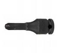 King Tony 305102 Socket De Impacto Con Bit 3/8" Phillips Ndeg2 L:55mm for DIYers & Professionals, Ideal for Repair and Installation tasks, 55mm